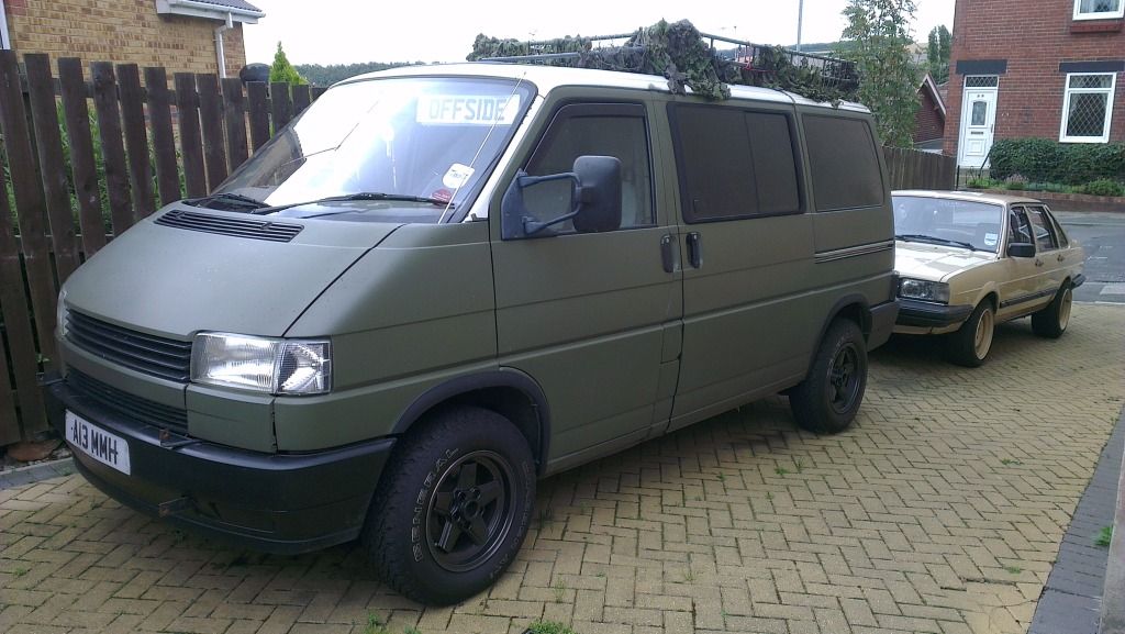 Black plastic wheel arch covers VW T4 Forum VW T5 Forum